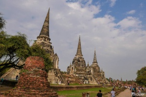 Chùa Wat Phra Si Sanphet: Nơi gắn liền với cung điện của vua Ramathibodi I