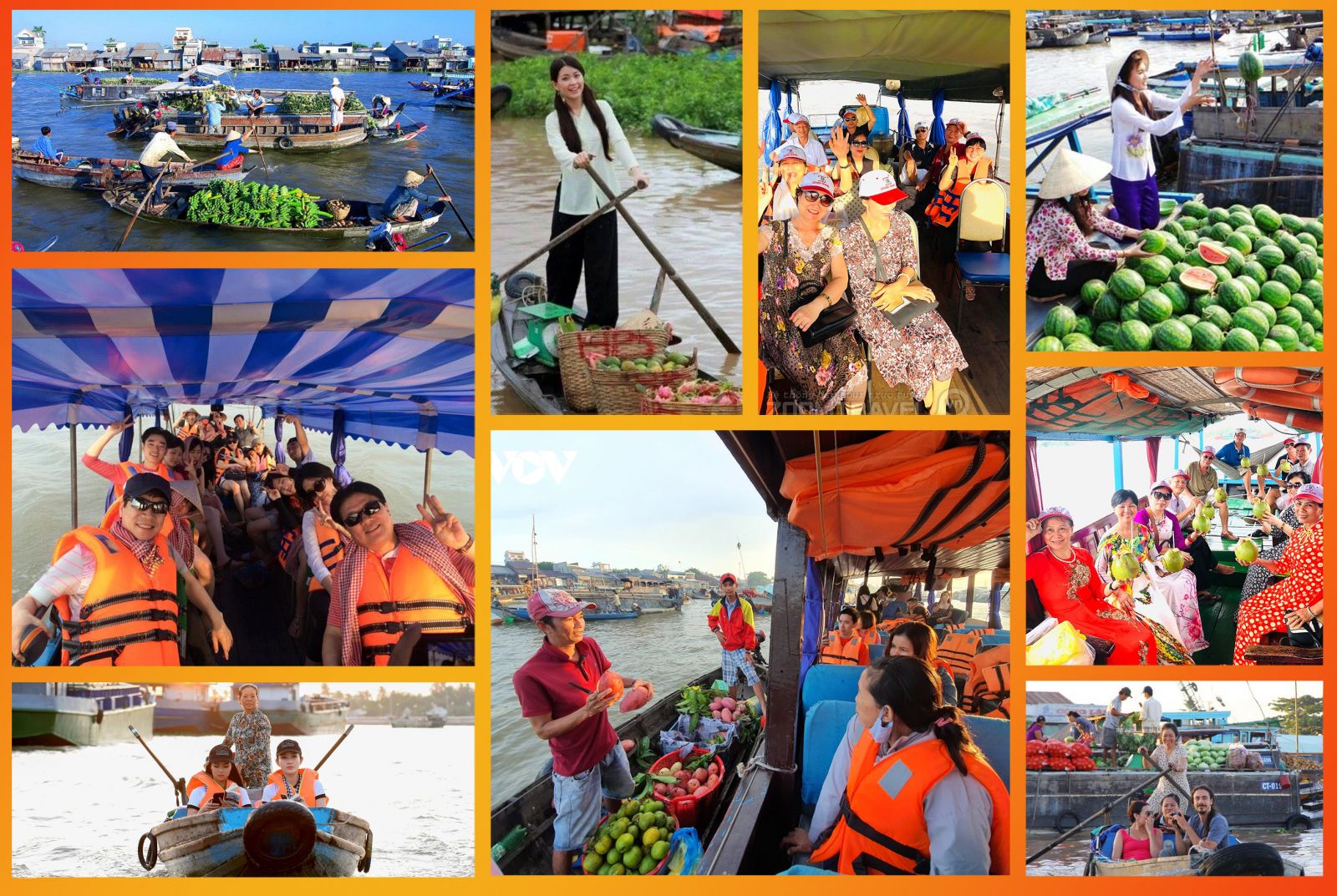 Chợ Nổi Cái Răng - Tour Tiền Giang - Cần Thơ