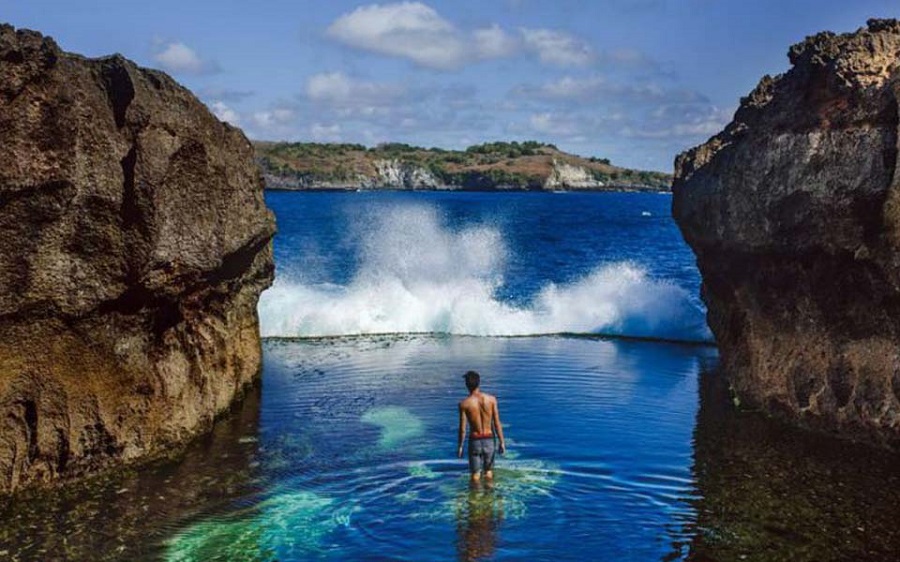 bể bơi vô cực tại nusa penida