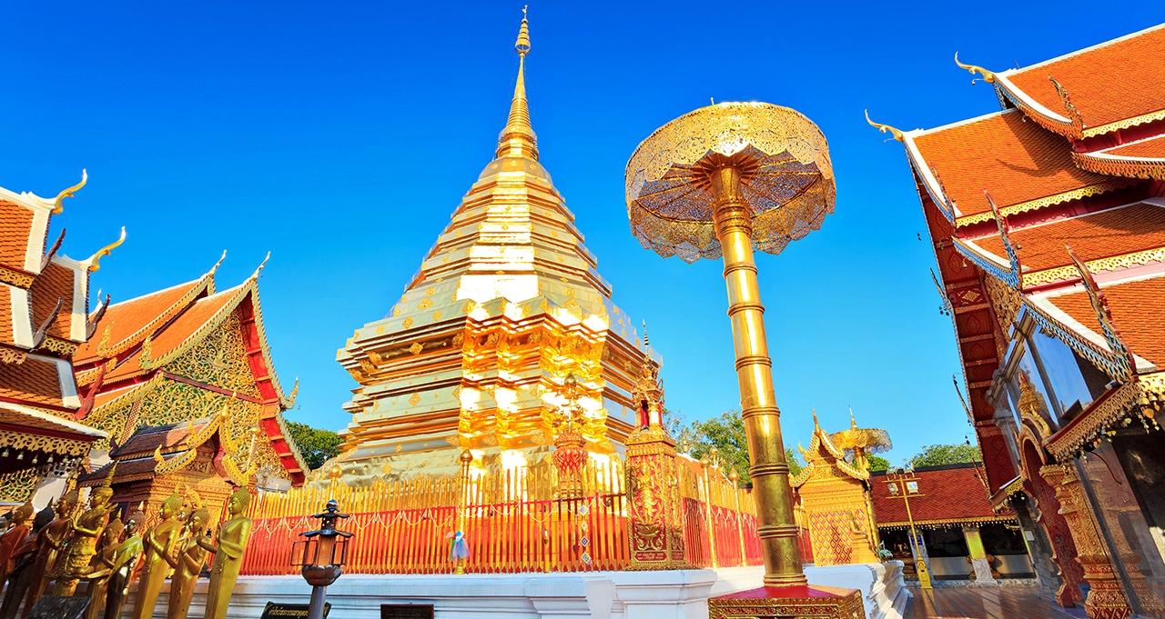 Khám phá chùa Wat Phrathat Doi Suthep linh thiêng nhất tỉnh Chiang Mai