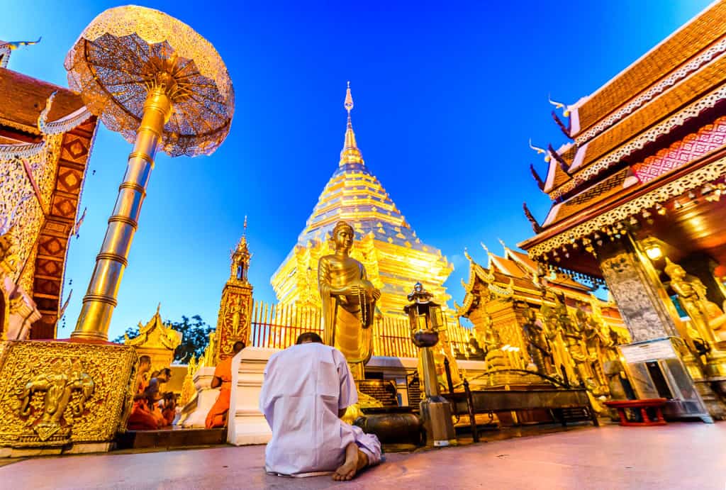 Khám phá chùa Wat Phrathat Doi Suthep linh thiêng nhất tỉnh Chiang Mai