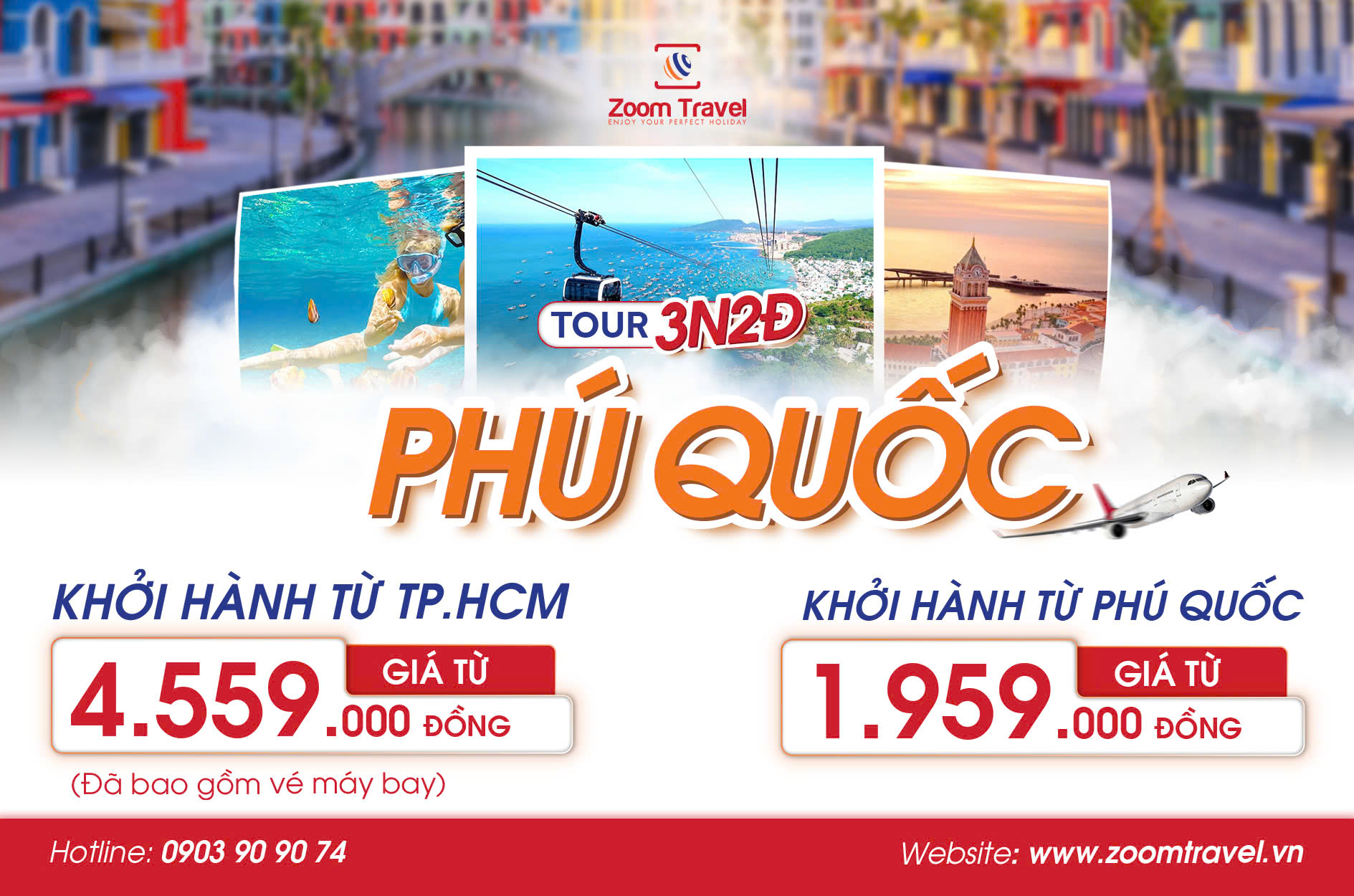 TOUR PHÚ QUỐC 3N2Đ MÁY BAY