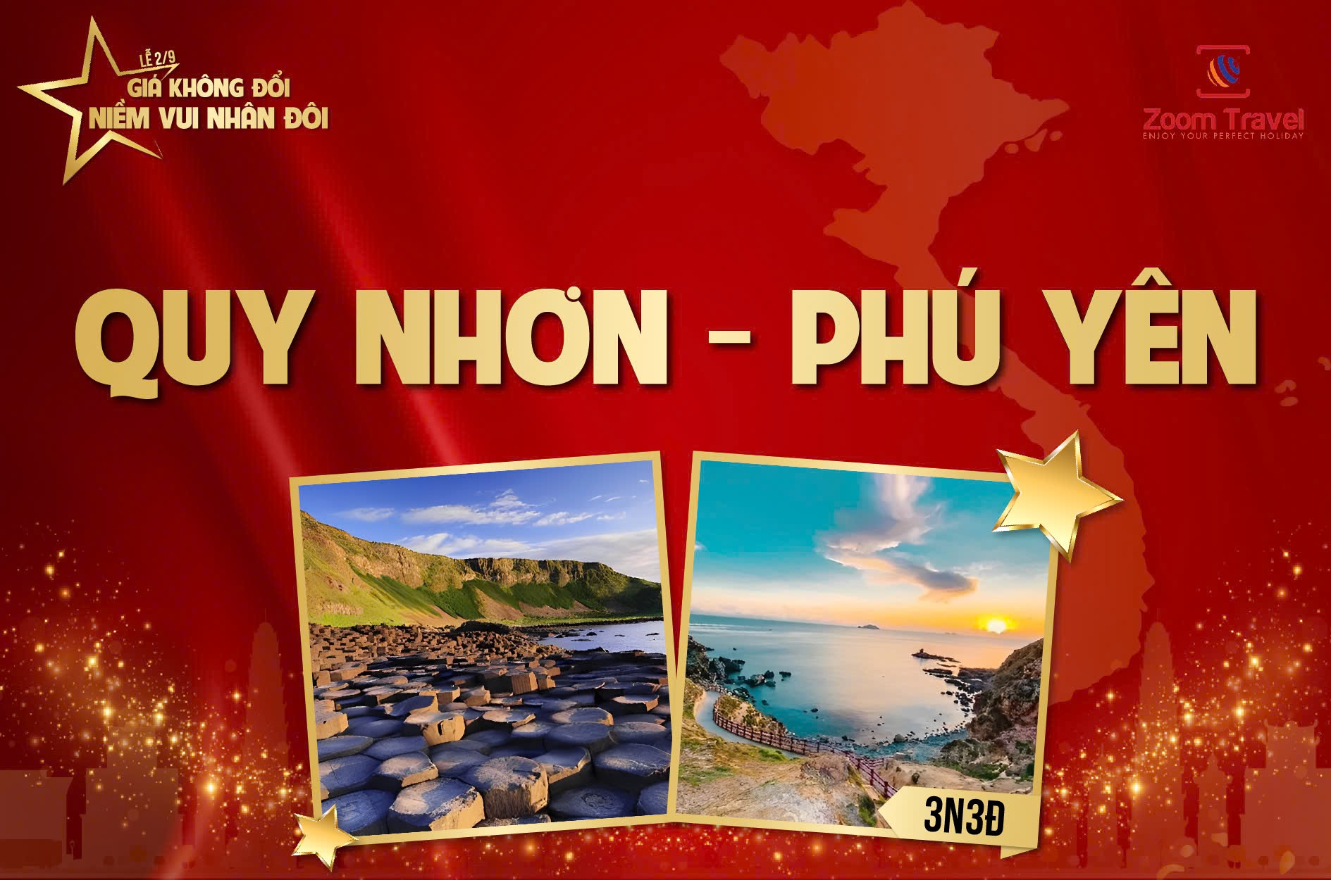 TOUR QUY NHƠN - PHÚ YÊN 3N3Đ LỄ 2/9