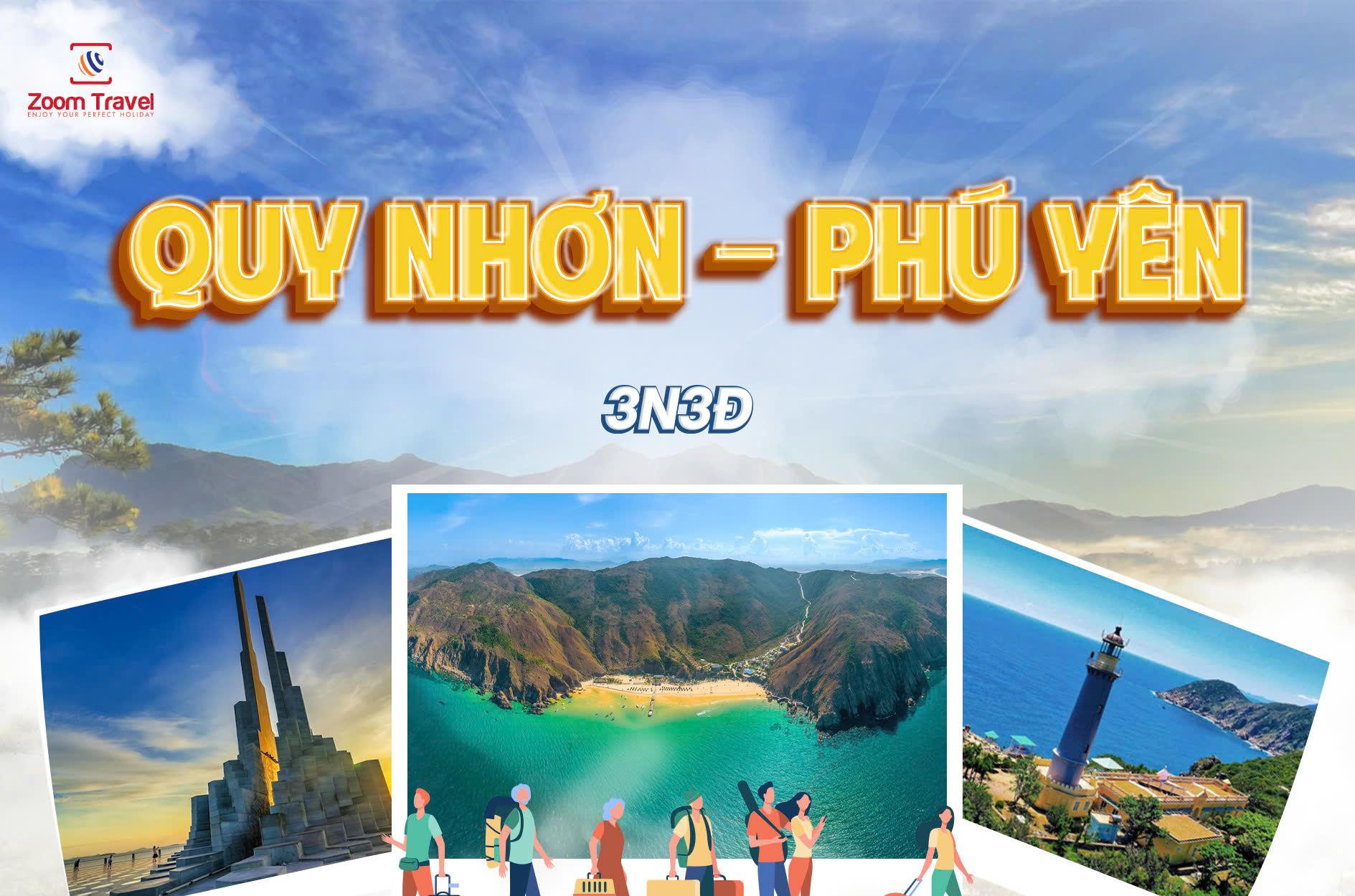 TOUR QUY NHƠN - PHÚ YÊN 3N3Đ