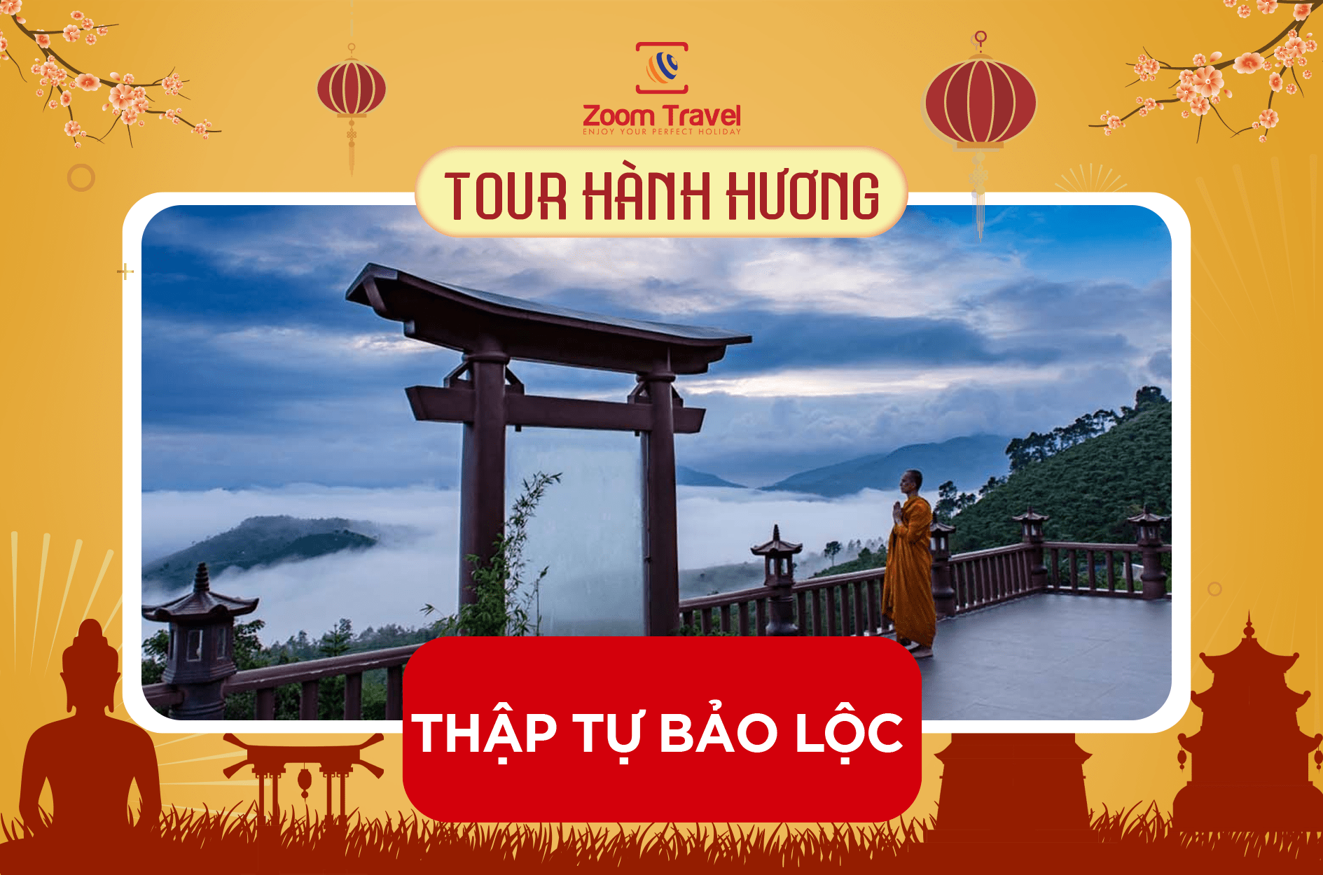 TOUR THẬP TỰ BẢO LỘC 1N1Đ